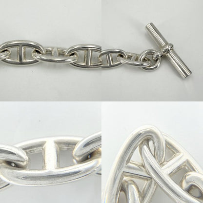 Hermes Bracelet Chaine D'ancre GM 16 Links 925 Sterling Silver