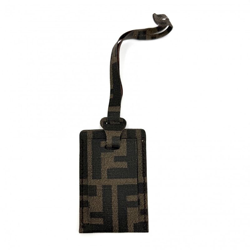 Fendi Shoulder Bag Zucca Bag Mamma Bucket Brown Gold