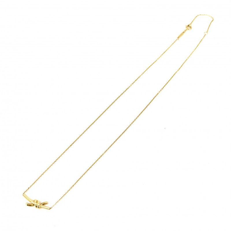 Tiffany & Co Necklace Knot Adjustable Star 18k YG 18k Yellow Gold
