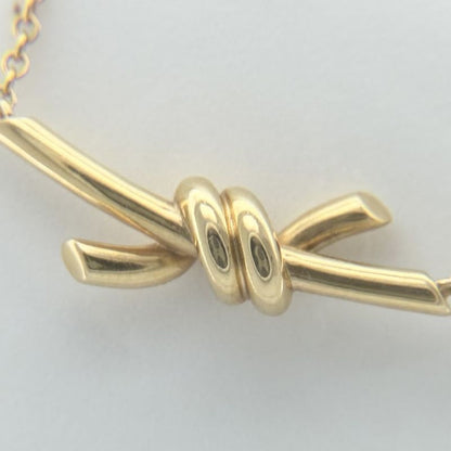 Tiffany & Co Necklace Knot Adjustable Star 18k YG 18k Yellow Gold