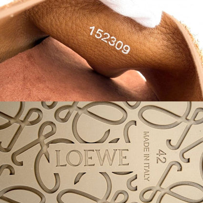 Loewe Sandals Flat 42 27 cm Brown Spring Summer