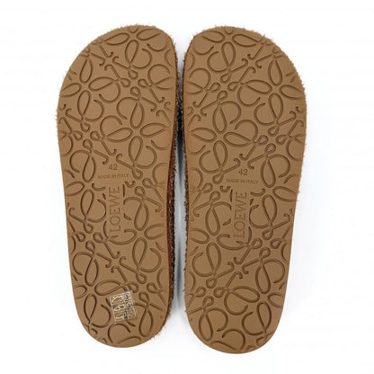 Loewe Sandals Flat 42 27 cm Brown Spring Summer