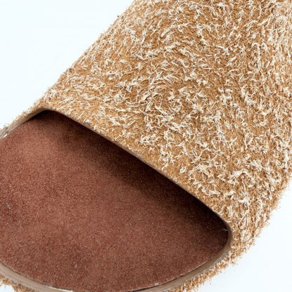 Loewe Sandals Flat 42 27 cm Brown Spring Summer