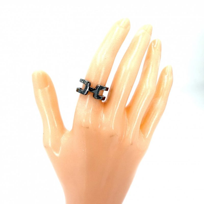 Hermes Ring Motif Ation, peeling of plating
