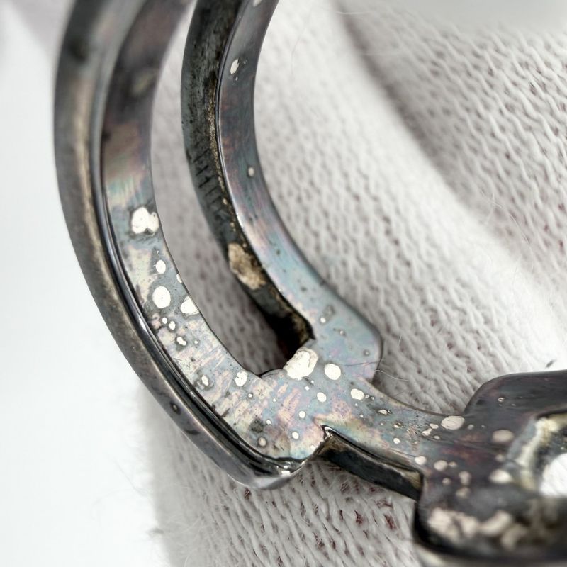 Hermes Ring Motif Ation, peeling of plating