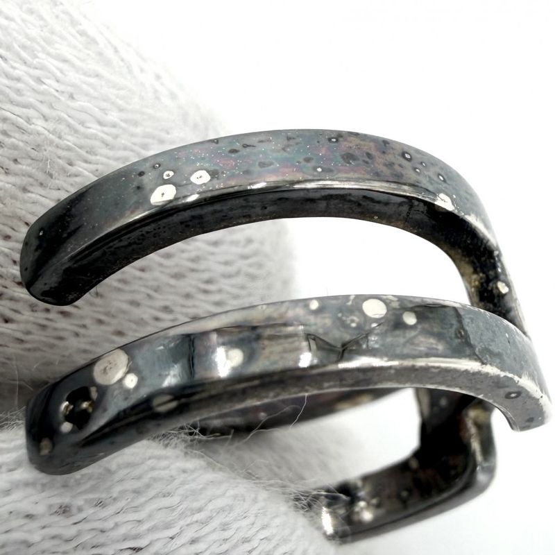 Hermes Ring Motif Ation, peeling of plating