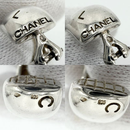 Chanel Earrings Logo Vintage