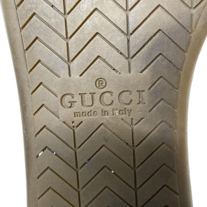 Gucci Sneakers 36.5 White Light Gray Jacket Trainer Leather