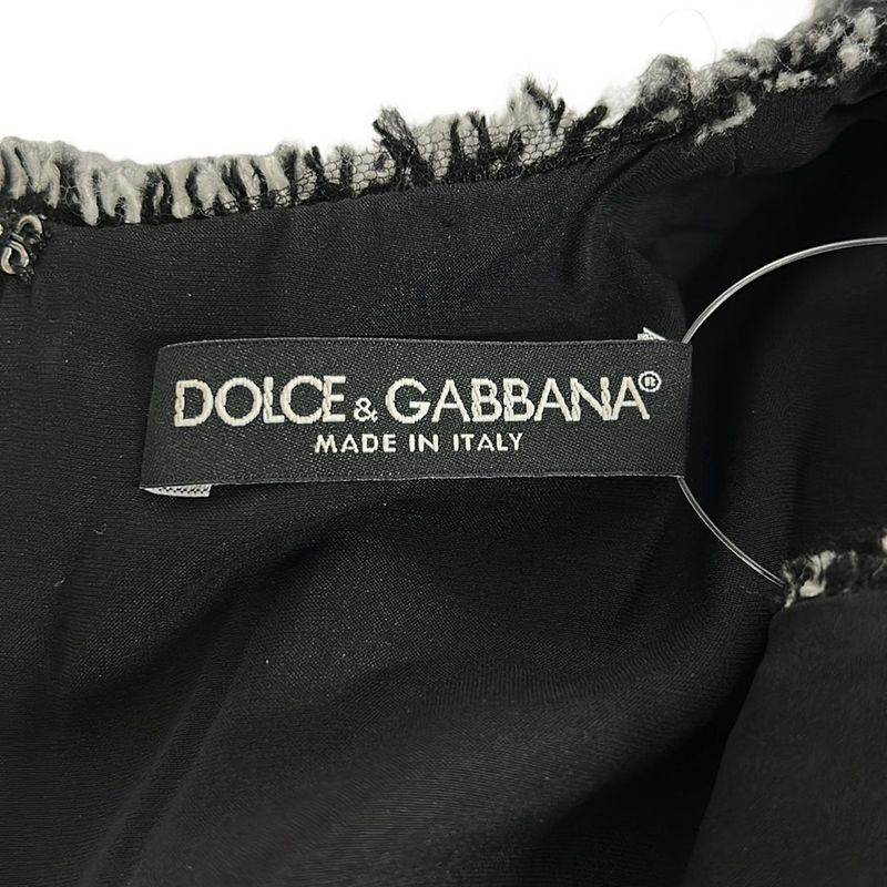 Dolce & Gabbana Dress 36 S Black White Lace