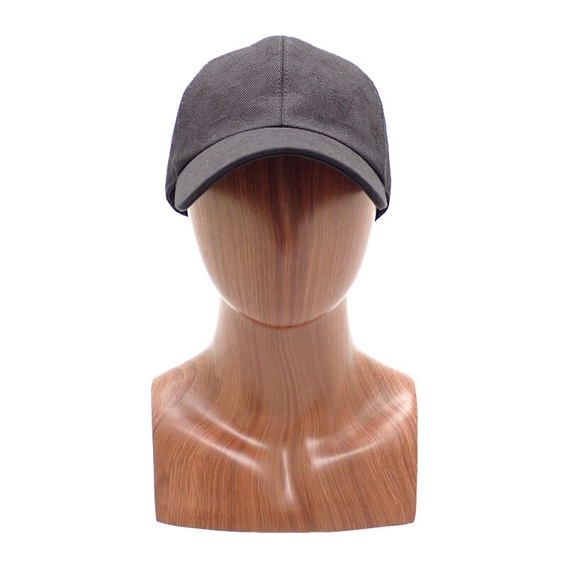 Louis Vuitton Monogram Essential Cap S Hat Cotton Black