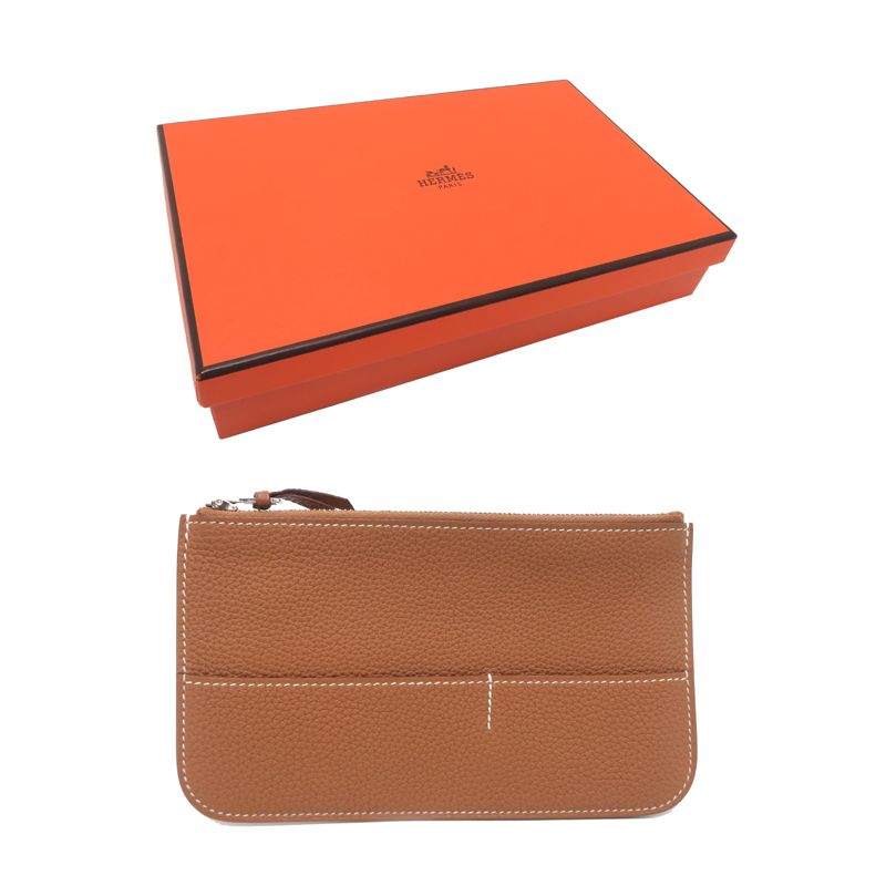 Hermes Wallet Gold