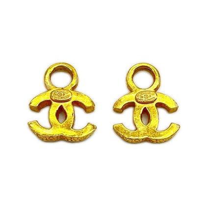 Chanel CC Logo Pen Top Set of 2 Gold