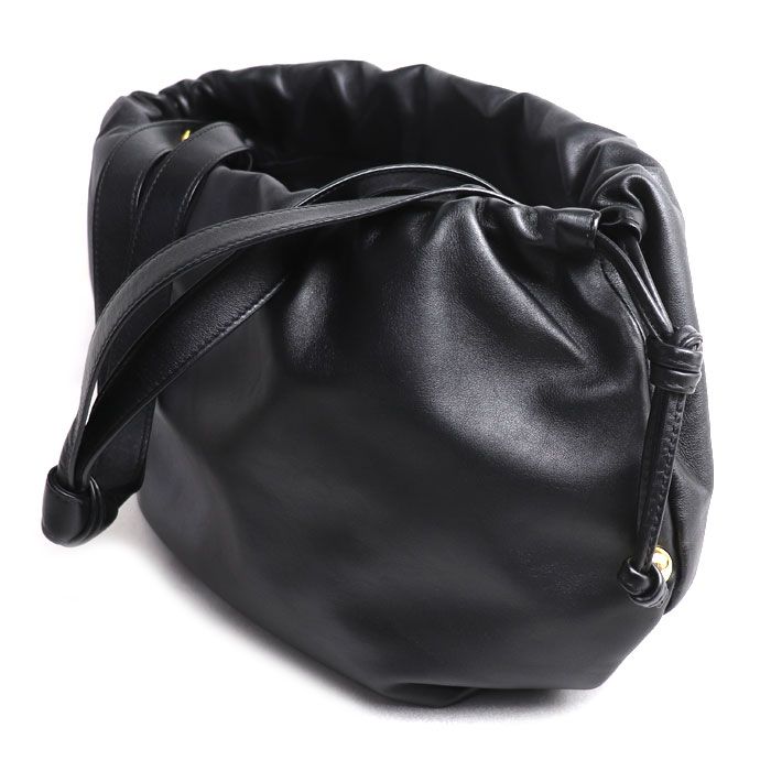 Bottega Veneta the Valve Shoulder Bag Black