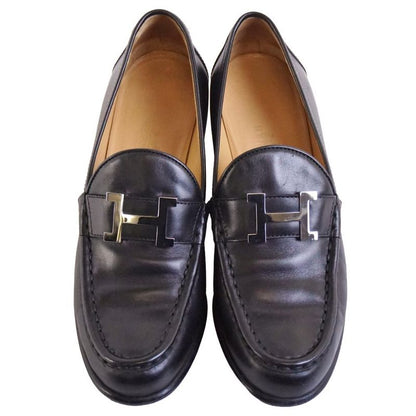 Hermes Loafers Moccasins Hlogo Constance Leather