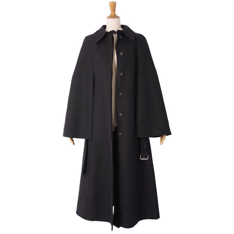 Dior Coat Poncho Capes & Ponchos Black