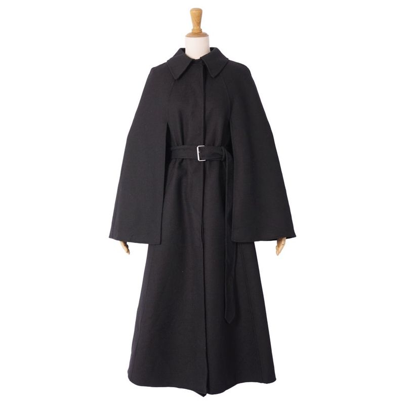 Dior Coat Poncho Capes & Ponchos Black