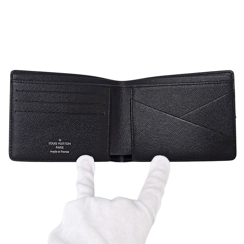 Louis Vuitton Wallet Damier Graphite Bifold Portefeuille Multiple Card Case