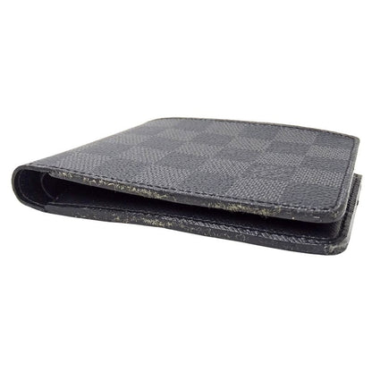 Louis Vuitton Wallet Damier Graphite Bifold Portefeuille Multiple Card Case