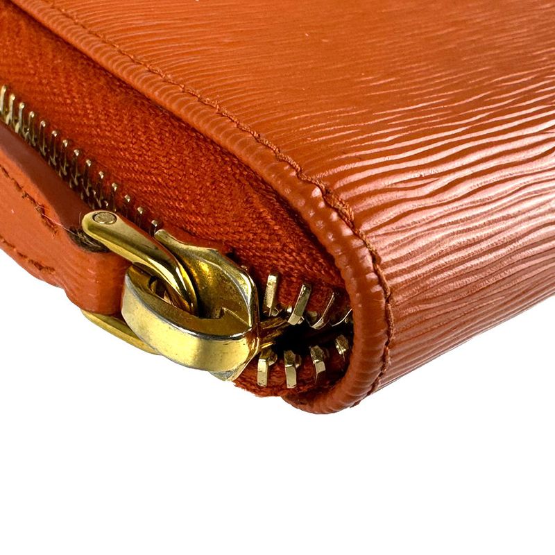 Prada Coin Case Coin Purse Orange