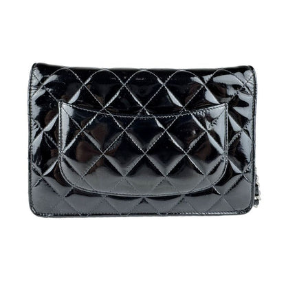 Chanel Chain Wallet Silver