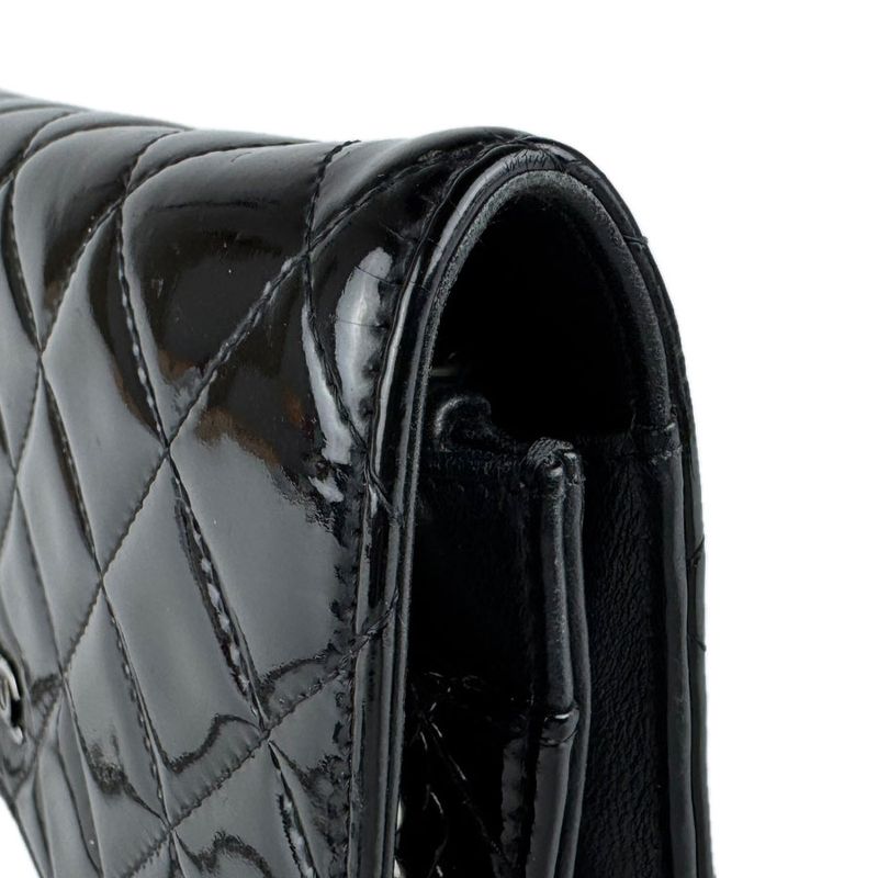 Chanel Chain Wallet Silver