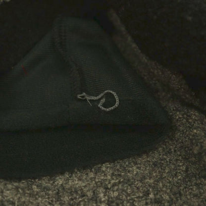Balenciaga Half Zip Up Vest Wool Logo M Gray SS