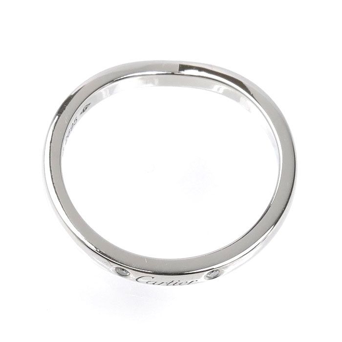 Cartier Ballerina Curve Wedding Diamond Ring