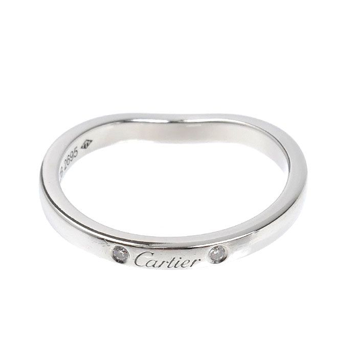 Cartier Ballerina Curve Wedding Diamond Ring