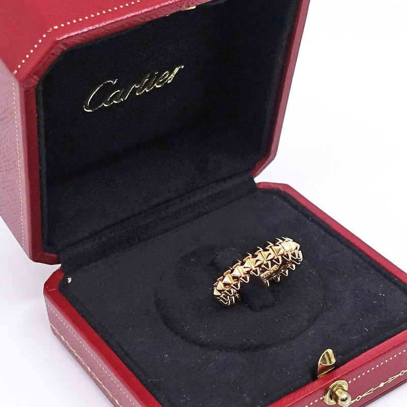 Cartier 18k Pink Gold Clash de Ring SM
