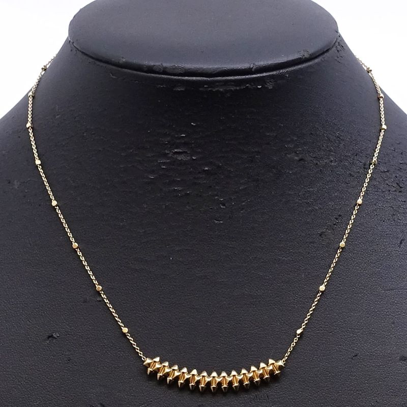 Cartier 18k Pink Gold Clash de Necklace SM