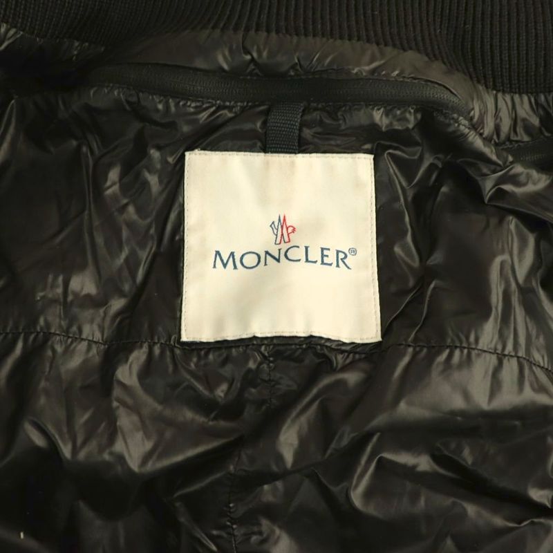 Moncler Gaetan Down Jacket 2-Way Layer with Color 4 Black ES