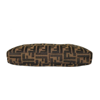 Fendi Zucca Shoulder Bag Canvas Brown — view 4