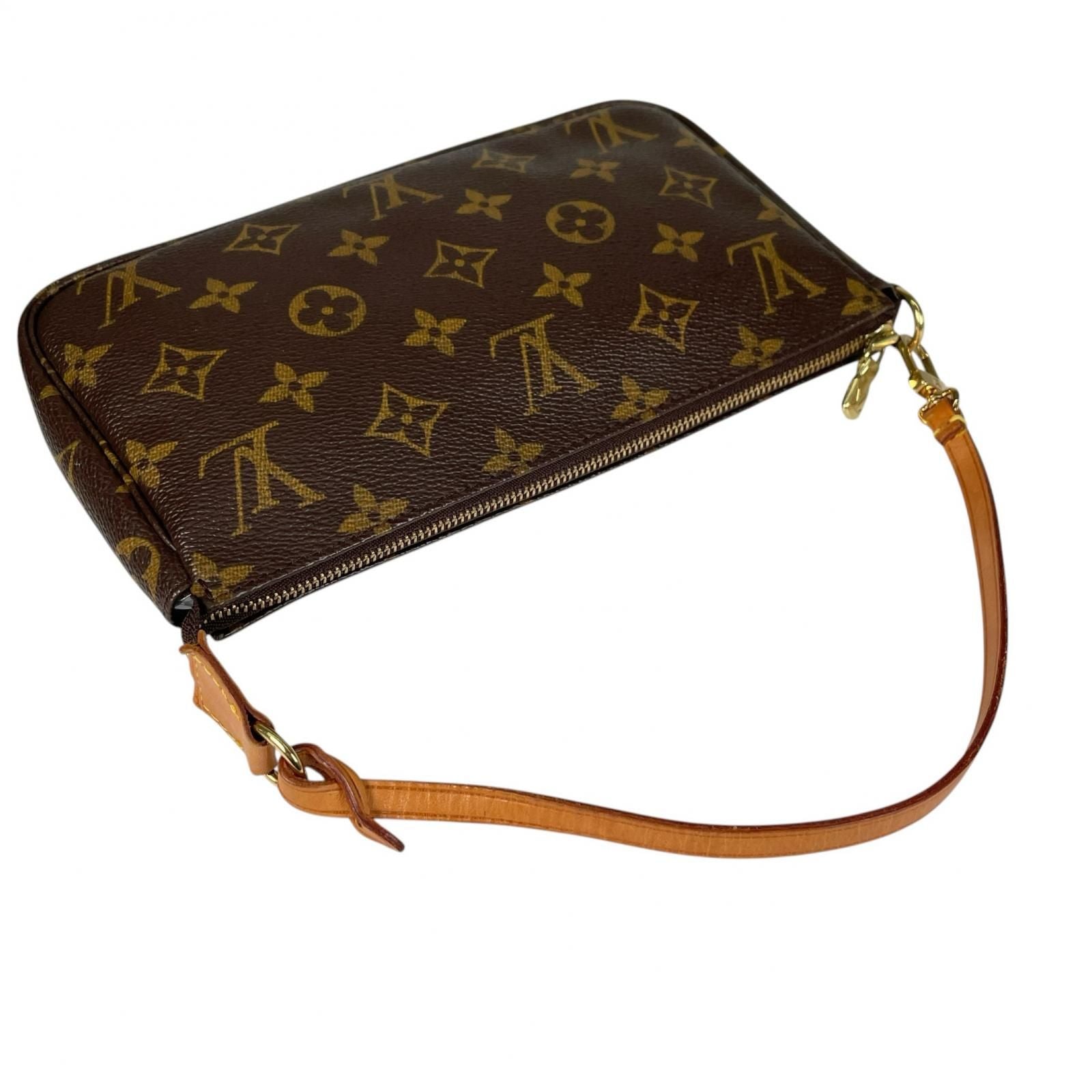 Louis Vuitton Accessoires Handbag Monogram Canvas Brown — view 5