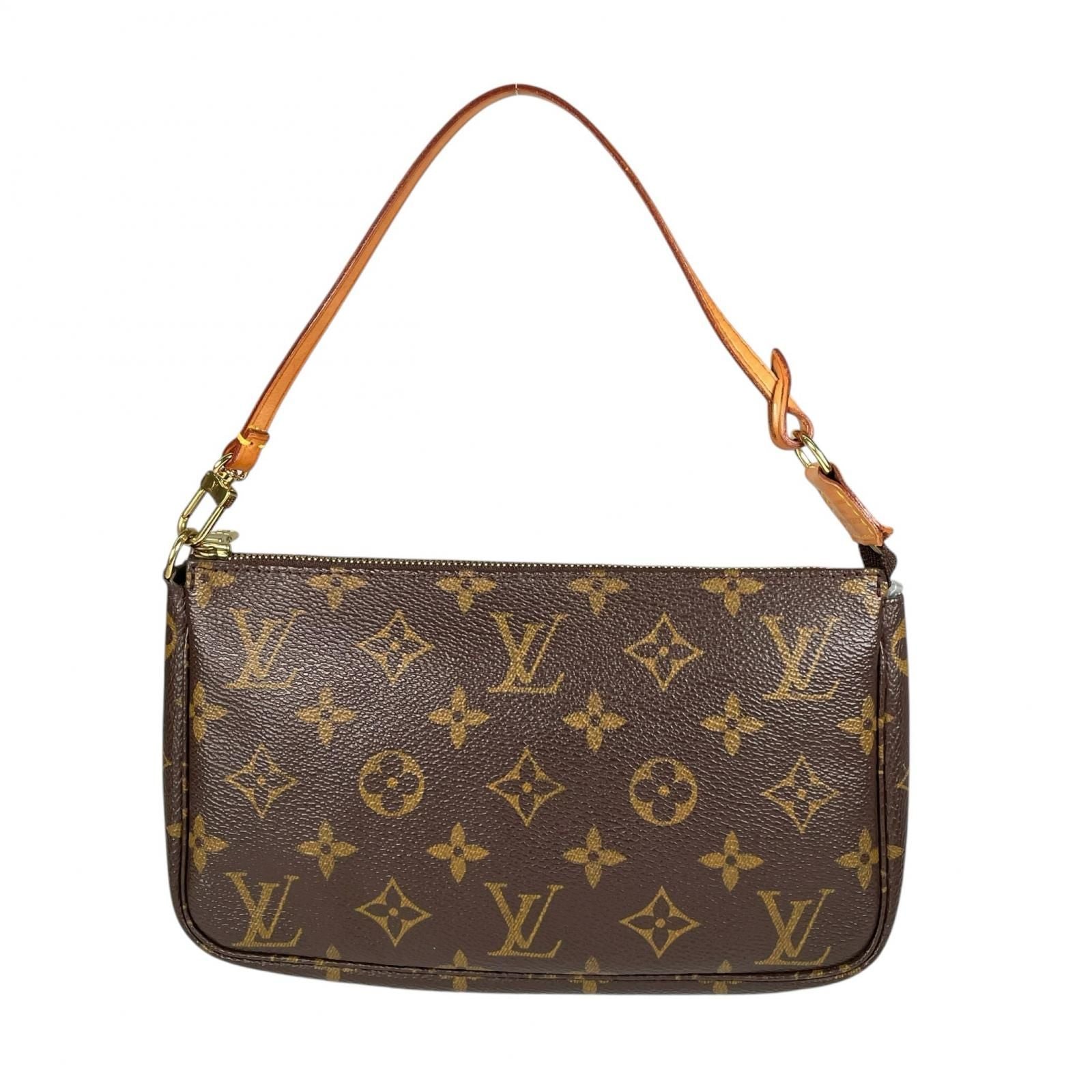 Louis Vuitton Accessoires Handbag Monogram Canvas Brown