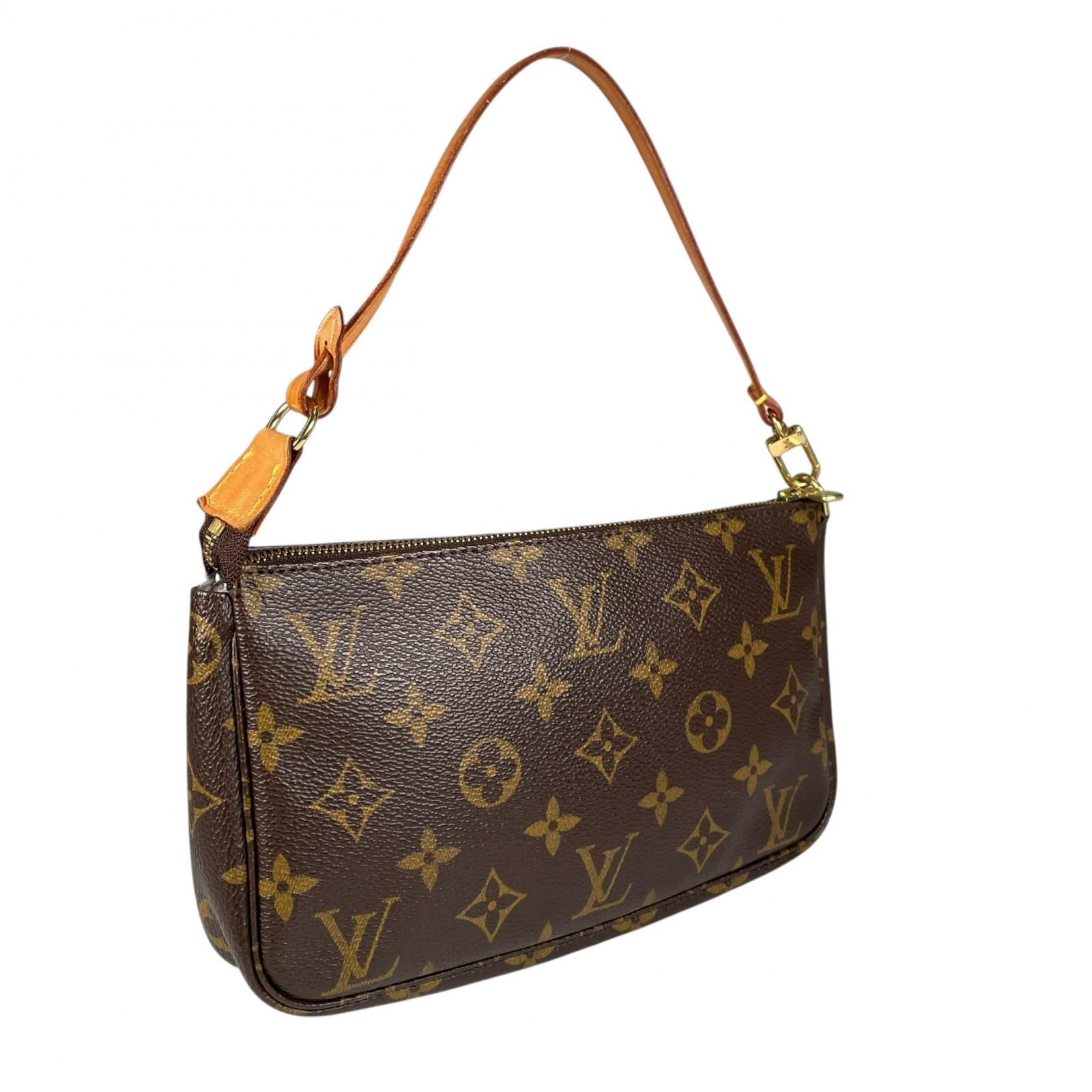 Louis Vuitton Accessoires Handbag Monogram Canvas Brown — view 3