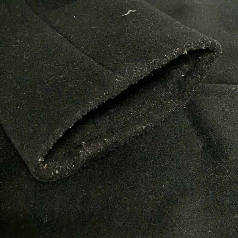 Max Mara Coat 42 M Black Long Sleeve Winter
