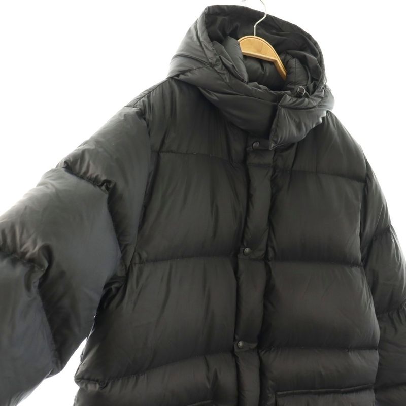 Moncler Down Coat with Hood 3 Black ES
