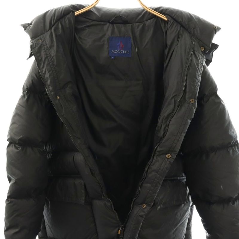 Moncler Down Coat with Hood 3 Black ES