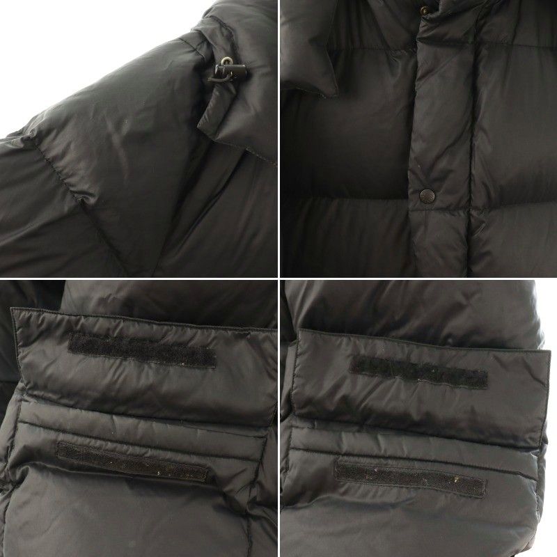 Moncler Down Coat with Hood 3 Black ES