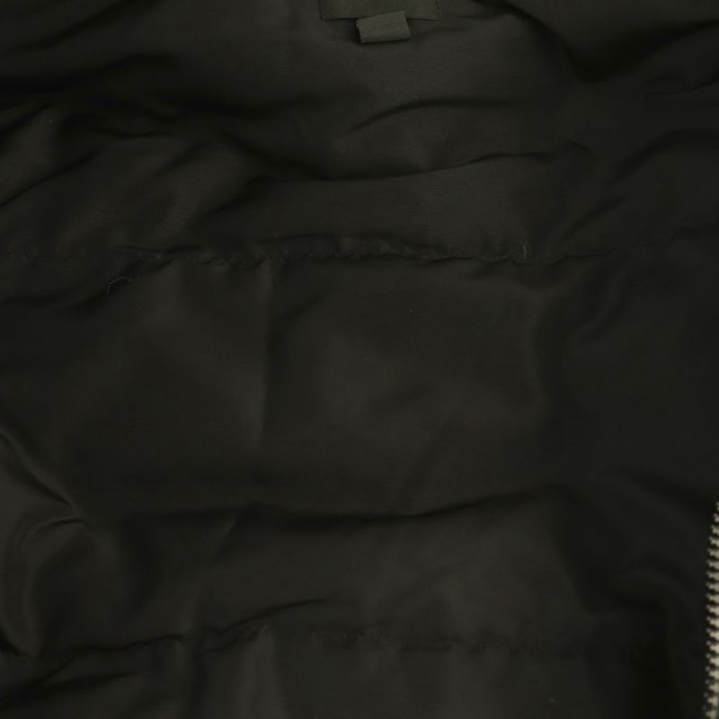 Max Mara Weekend Line Down Coat Outer with Hood 40 Black DF