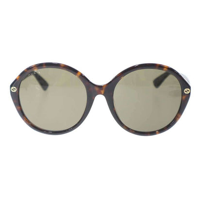 Gucci Round Frame Sunglasses Eyewear Brown