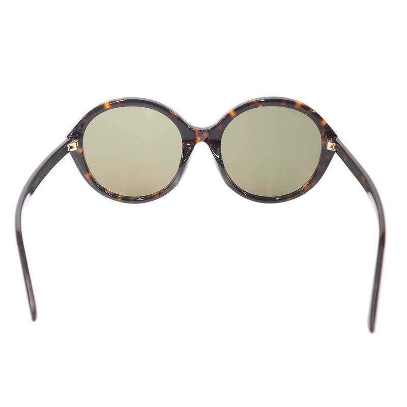 Gucci Round Frame Sunglasses Eyewear Brown