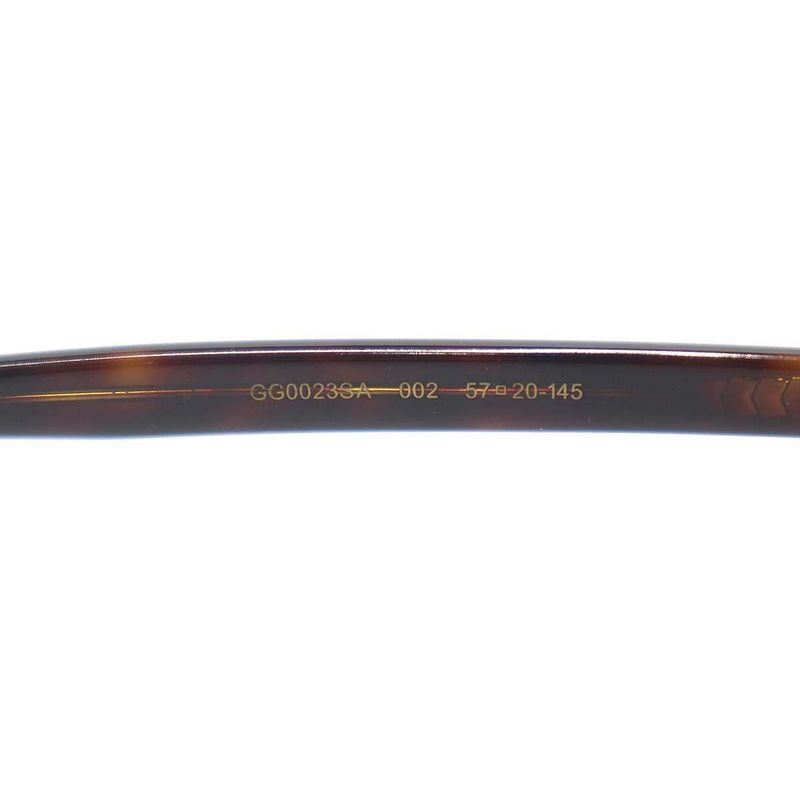 Gucci Round Frame Sunglasses Eyewear Brown