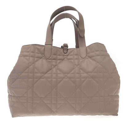 Dior Toujours Bag Large Macro Cannage Calfskin Beige