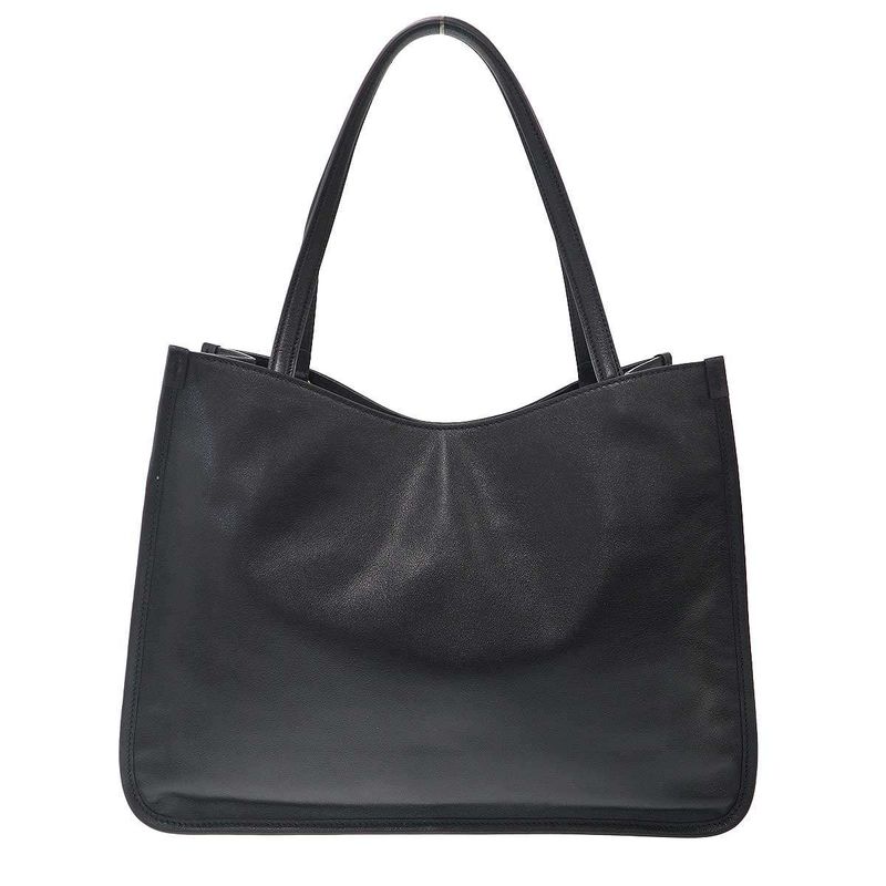 Gucci Horsebit Leather Tote Black