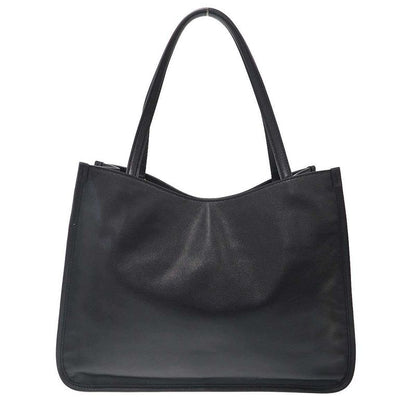 Gucci Horsebit Leather Tote Black