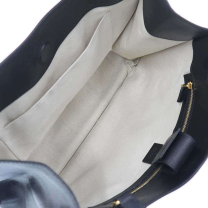 Gucci Horsebit Leather Tote Black