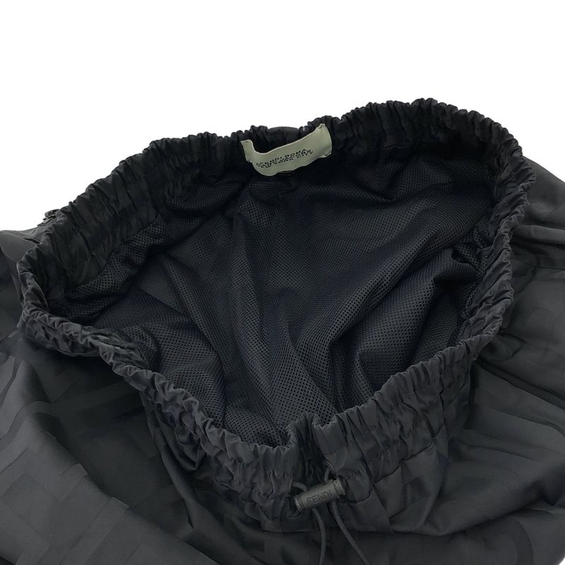 Fendi Logo Jagad Nylon Shorts Black 54