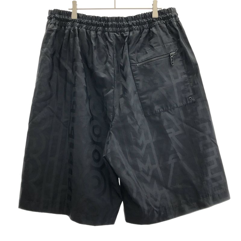 Fendi Logo Jagad Nylon Shorts Black 54