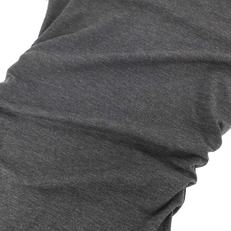 Brunello Cucinelli Spanco Lucara Wool Jersey Dress Gray
